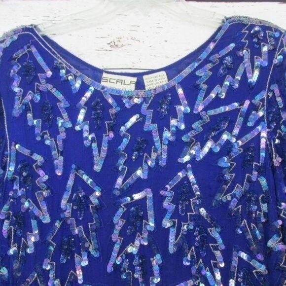 Scala Sequined Flapper Dress - Picture 4 of 6